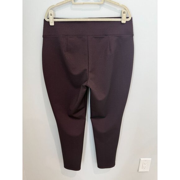 Women's Nine West Burgundy Leggings, size XXL - Picture 6 of 13